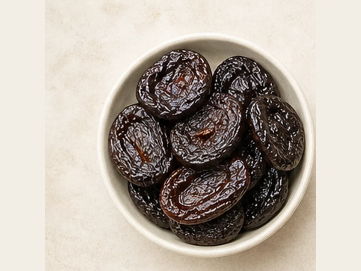 Narmila dried black plum (aloo khaki) — product photo