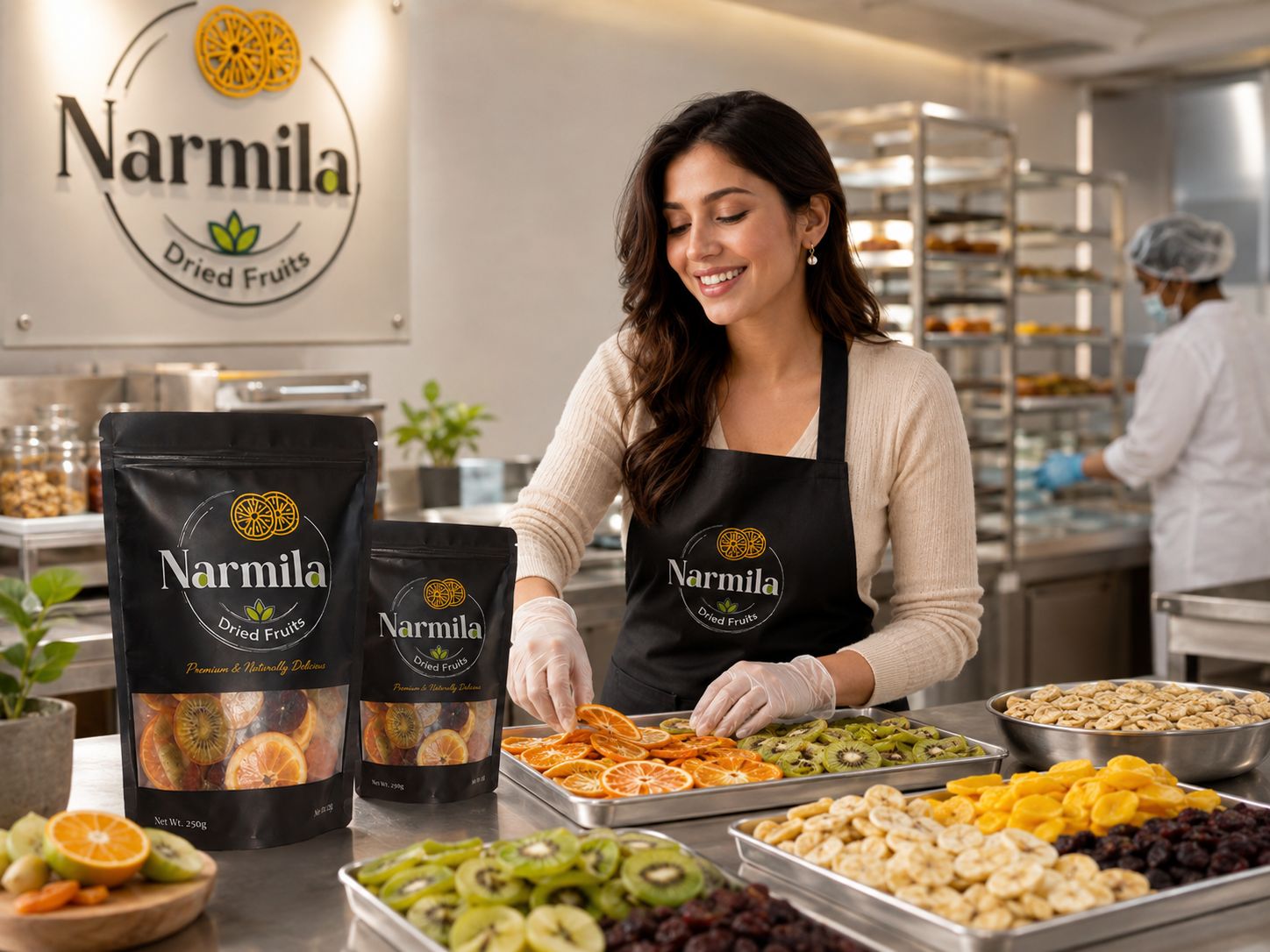 Narmila products being packed for dispatch