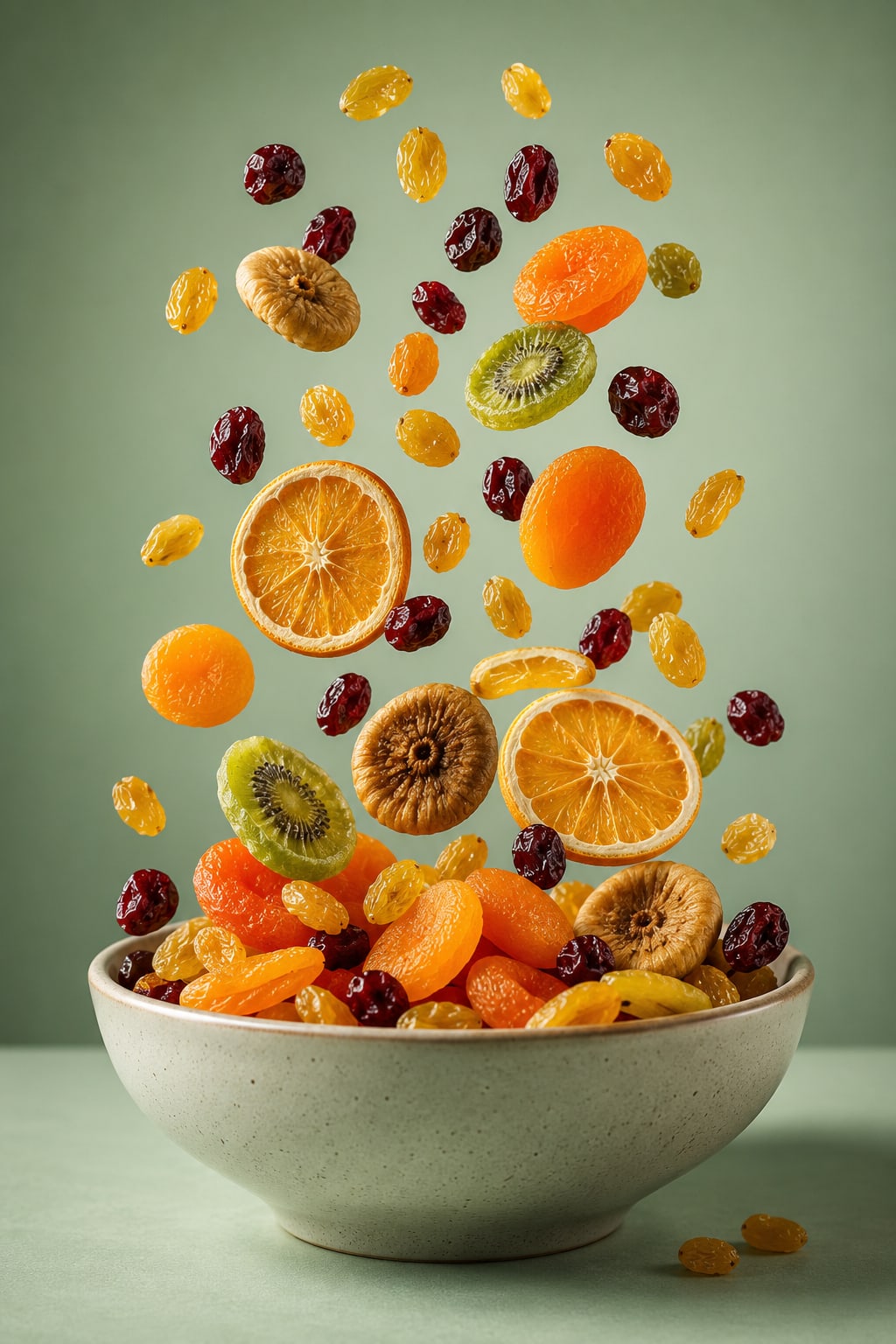 A colourful assortment of Narmila dried fruits